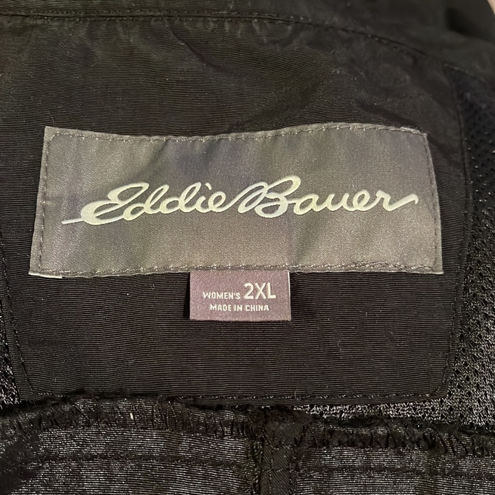 Eddie Bauer black raincoat 2XL - Picture 8 of 9
